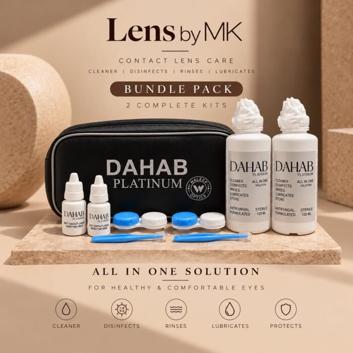 Lenses Complete care Kit Pack of 2