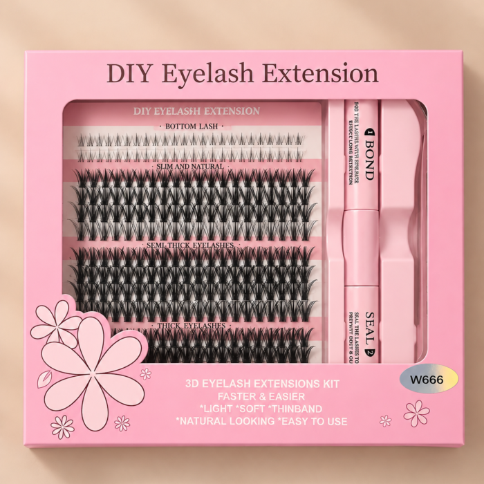 DIY Eyelashes Extension